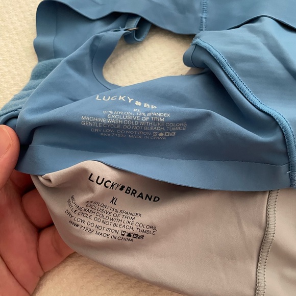 NWOT Lucky Brand Wire Free Bralette Bundle Size XL - Picture 3 of 4